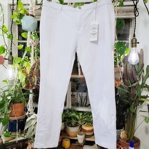 Plus Size White Pants